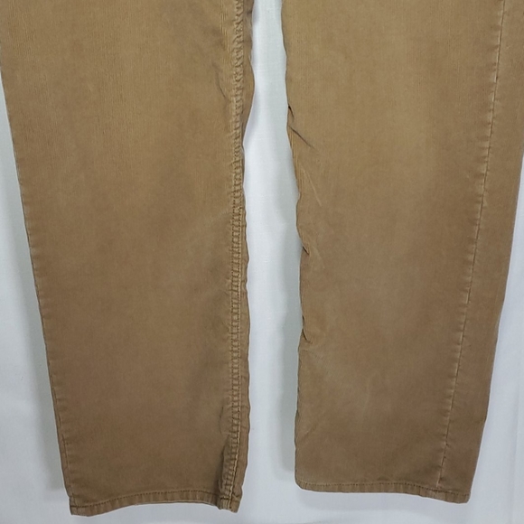 Lands' End Traditional Fit Tan Corduroy Pants - Picture 4 of 11